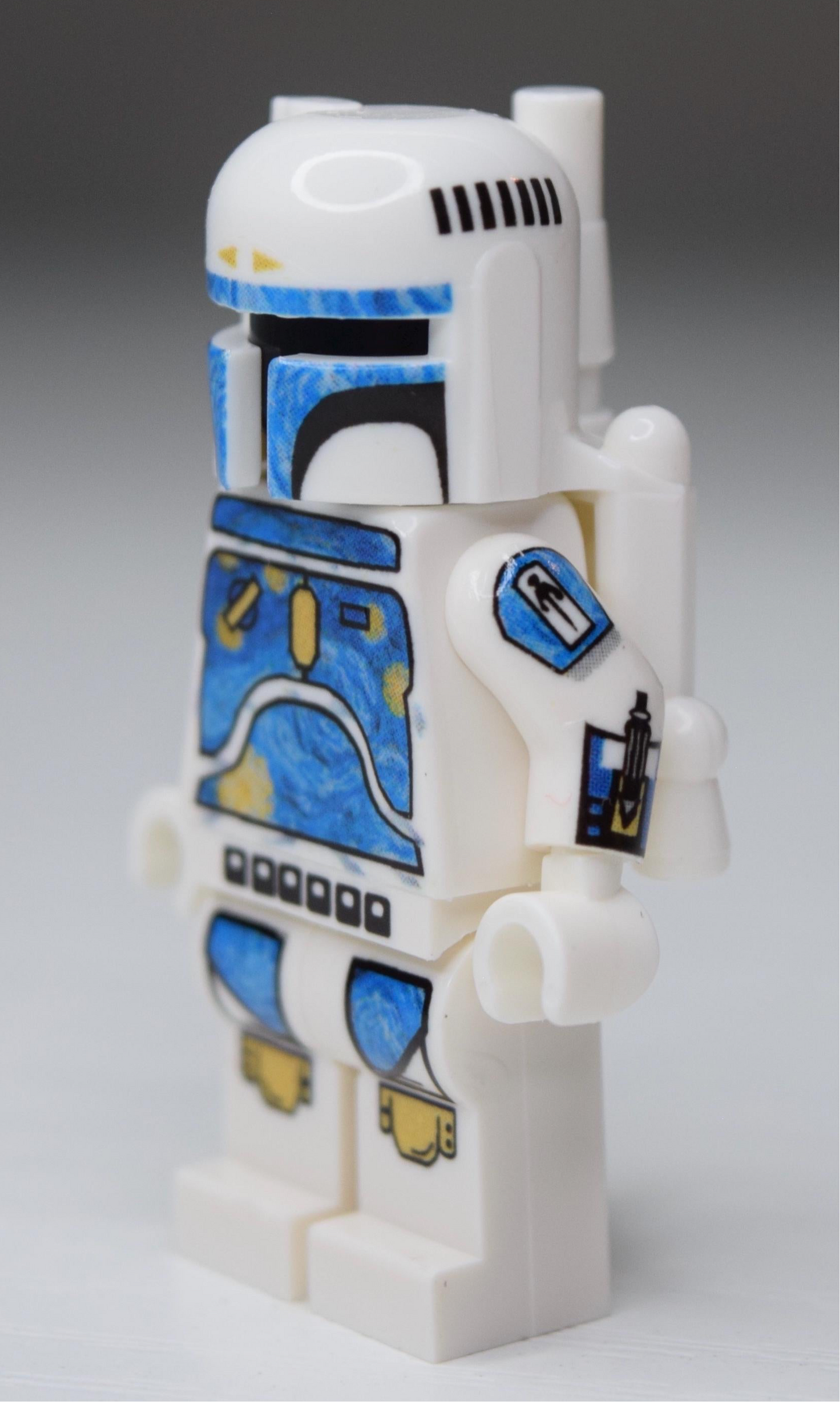 Van Gogh Starry Night Cloud City Boba Fett