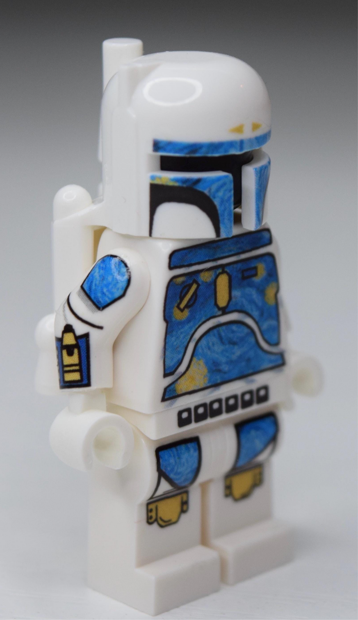 Van Gogh Starry Night Cloud City Boba Fett